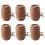 6 Mini De Vinho 1:12 Para Casas De Bonecas E De 10