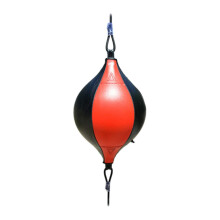 Hanging doublesided punching speed ball for reaction, agility, coordination Red and Black Ref: 4342