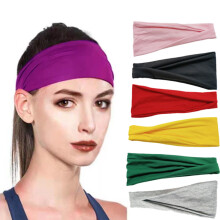 Rutschfestes Yoga-Stirnband mit Ohrenwärmer, atmungsaktives elastisches Material sorgt für Komfort bei verschiedenen Trainingsarten wie Yoga,