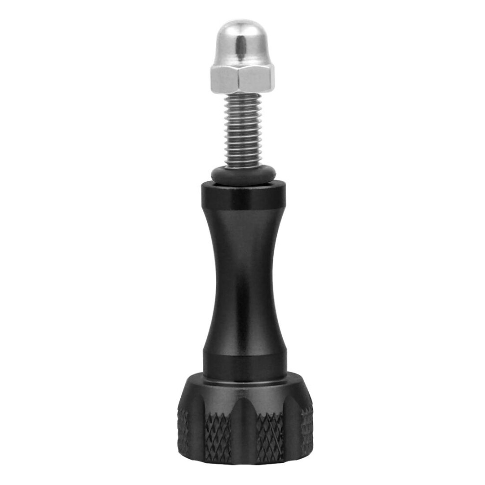 Cnc Aluminum Thumb Screw With Nut Short And Long For Action Camera Tripod Black 9119770119674