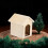 2 Unidades Mini Casa Para Cachorro Miniatura Enfeite 3