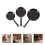 3Pcs Miniatura Simulada Mini Frigideira Decoração Artesanato 3