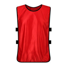 Football Vest Training Vests Sizes Football Vest Vest Adult Football Training Accessories onesize Red
