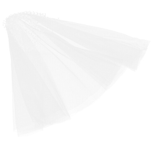 Tule Com Acessório De Cabelo