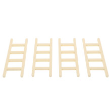 16 Dekorative Mini Holzleitern Hübsche Mini Hausdekorationen