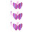 6 Unidades Conjunto Asas Rosa Varinha 8