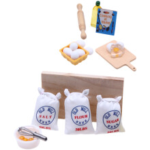 Conjunto Miniatura Casa De Bonecas Utensílios Mini Cozinha