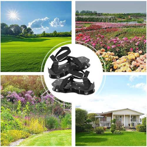 Robust Spike Aerator Shoes for Lawn Care Ref: 8513 2