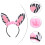 3 Unidades Zebra Cosplay Cabelo Cabelo 11