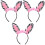 3 Unidades Zebra Cosplay Cabelo Cabelo 4