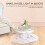 3Pcs Cesta De Armazenamento Miniatura Para Casa De Bonecas 9