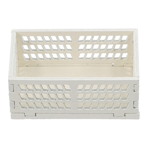 3Pcs Cesta De Armazenamento Miniatura Para Casa De Bonecas 1