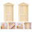 4 Unidades Miniatura 1/12 Para Casa De Móveis Diy 8