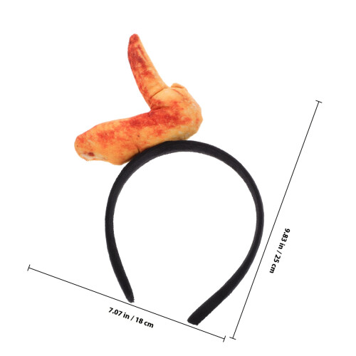 Faixa De Cabeça Engraçada De Comida, Novidade, Para , 1