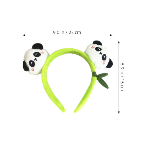Stirnband Plüsch Panda Haaraccessoire Für 1