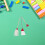3Pcs Conjunto De Miniatura Para De 7