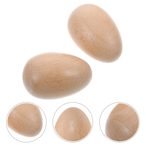 2Pcs Brinquedo Chocalho Instrumento Percussão Para 1