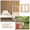 4Pcs Mini Enfeite De Casa Janela Sem 9