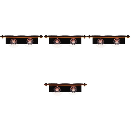 4Pcs Suporte De Acrílico Para Frag Com Ventosa Porta Corais 2