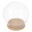 De Transparente Com Base De Madeira Para Exibição 13Cm 1