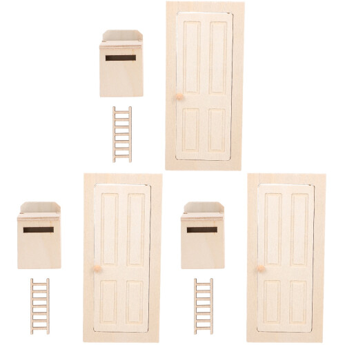 3 Conjuntos De Portas Para Casa De Com E 1