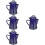 4Pcs De Esmalte Para , Café E Portátil Decorativa 9