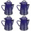 4Pcs De Esmalte Para , Café E Portátil Decorativa 7