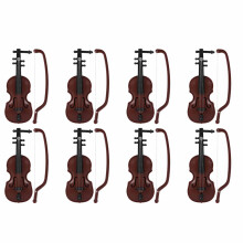 40 Conjuntos De Mini Violino Para Escritório