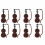 40 Conjuntos De Mini Violino Para Escritório 1