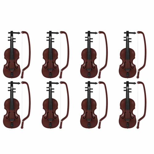 40 Conjuntos De Mini Violino Para Escritório