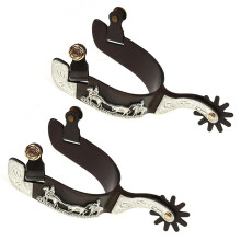 Western Boy Horse Spur Competition Equipment  And Women White