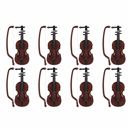 40 Conjuntos De Mini Violino Para Escritório 1