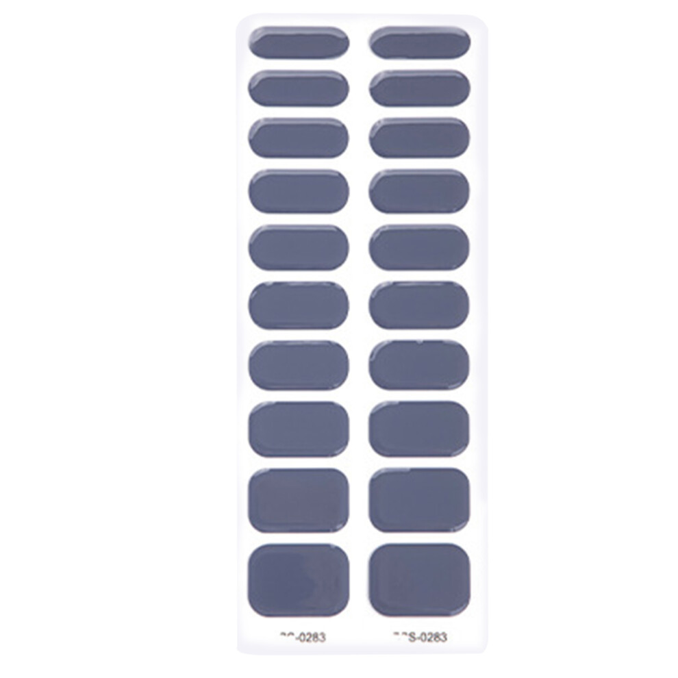 Semi Cured Gel Nail Strips Long Lasting Gel Nail-BSS0283