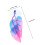 2Stk Künstliche Betta Blatt Ruhemöglichkeit Mit Saugnapf 2
