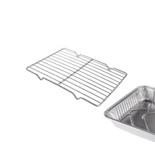 Cooling Rack 8.3 X 11.4 Inch Stainless Steel Wire, Small Grid, Fits Quarter Sheet Pan, Oven Baking Rack
