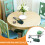 Conjunto Miniatura 1:12 Balança Mecânica Com Acessórios Para 8