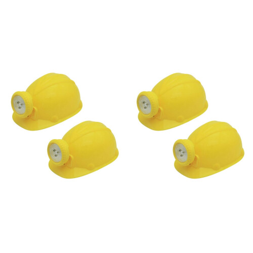 4 Unidades Capacete De Minério Simulado Infantil Para Crianças 1