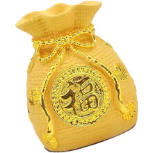 4 Unidades Bolsa De Dinheiro Resina Decoração Escritório