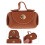 2 Pcs Bolsa Miniatura Bolsa Bebê Brinquedo 9