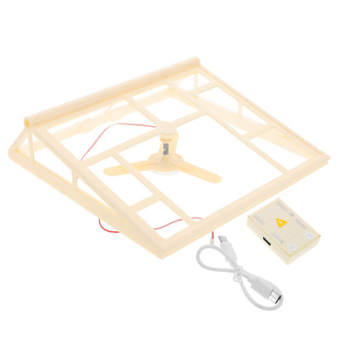 4 Unidades Miniatura Guarda Plástico Casa Bonecas 1