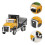 2 Unidades Carro De Construção Caminhão Brinquedo 10