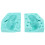 3Pcs De Coelho Silicone Para Vela E Artesanato 1