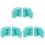 3Pcs De Coelho Silicone Para Vela E Artesanato 4