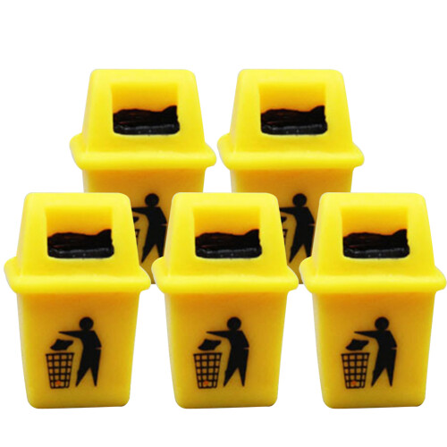 25 Unidades Lixeiras Miniatura Para Decoração 2