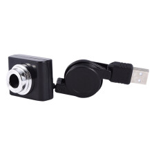 Câmera Para Laptop USB Resistente Para Aulas Ao 120 Preto