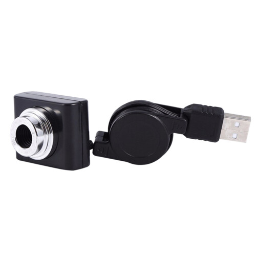 Câmera Para Laptop USB Resistente Para Aulas Ao 120 Preto