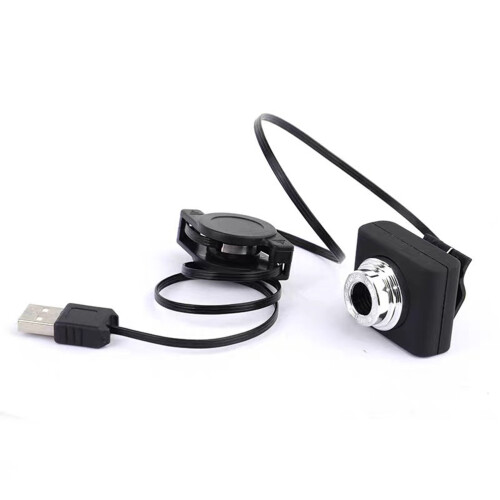 Câmera Para Laptop USB Resistente Para Aulas Ao 120 Preto 1