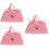 3Pcs Bolsa Miniatura De Mão Para Brinquedo Bebê 7