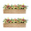2 Peças Acessório Flores Miniatura Enfeite 5