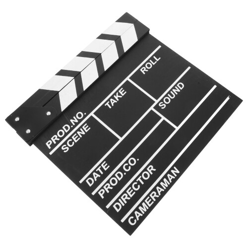 prancheta cinema preto identificação estúdio câmera